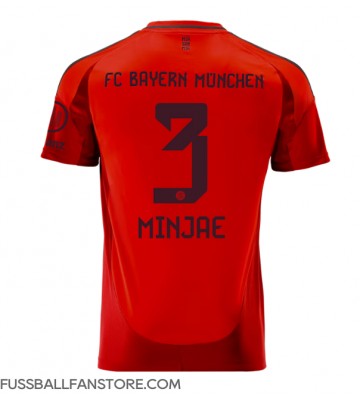 Bayern Munich Kim Min-jae #3 Replik Heimtrikot 2024-25 Kurzarm